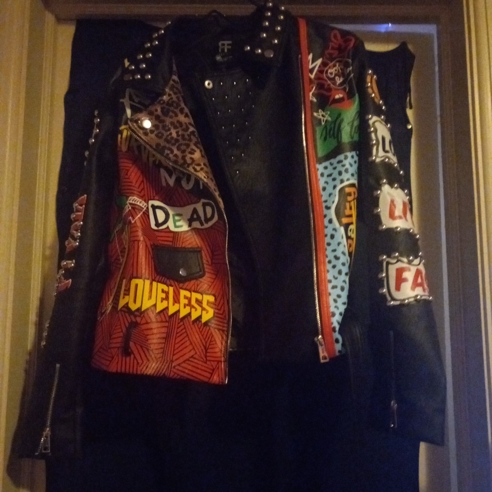 Motorcycle style jacket Xl